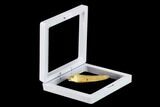 3.5" (Medium) Floating Frame Display Cases With Stands - White - Photo 6